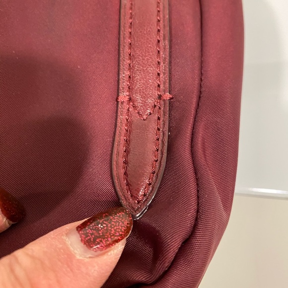 MZ Wallace Maroon Toni. Used. Silver. Loved - Picture 7 of 15